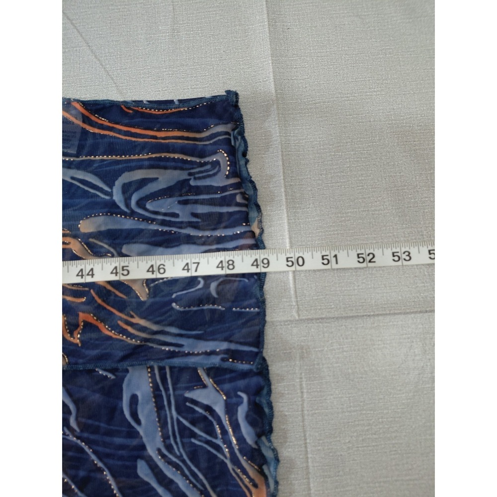 Fashion Nova Sheer Mesh Sheath Dress 2X Bodycon Marble Swirl - Picture 11 of 13